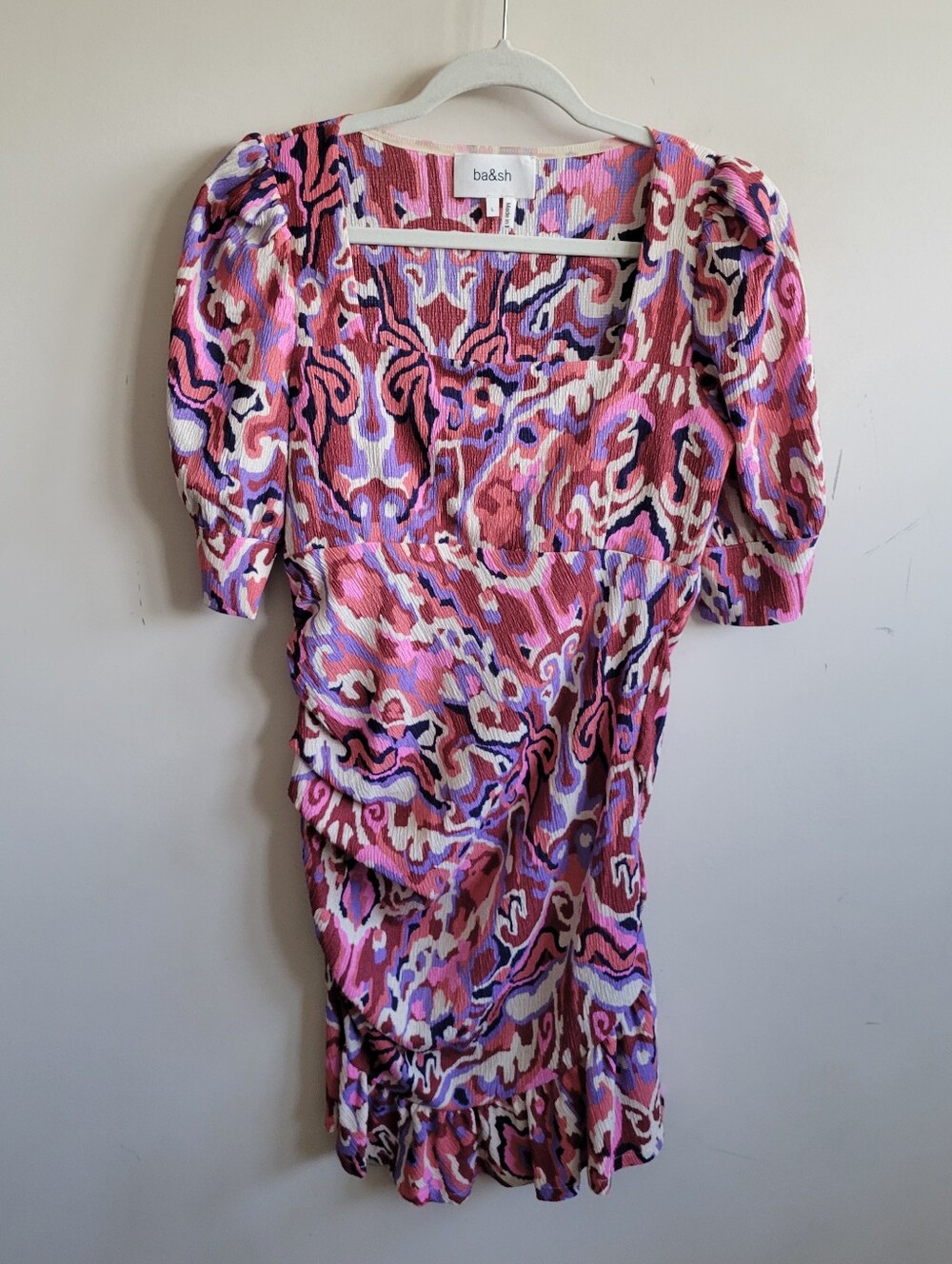 ba&sh Robe Sody Terracota Mini Dress‎ - Picture 7 of 14